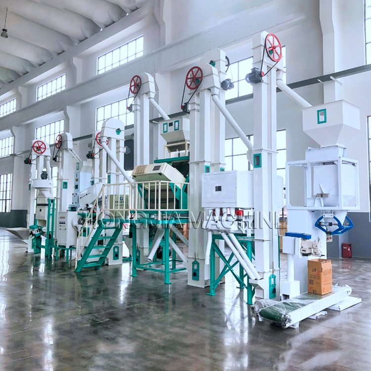 Rice Whitener Parboiled Complete Rice Milling Machinery Equipment for Sale