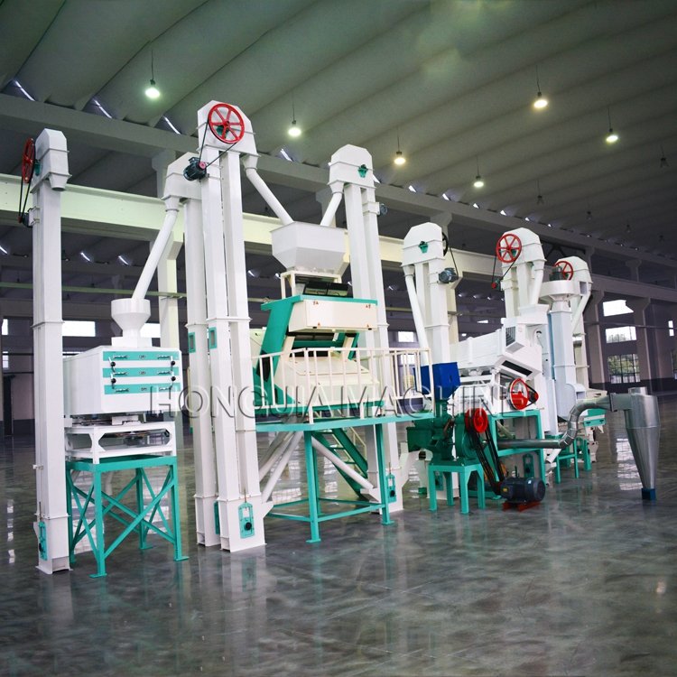 Rice Whitener Parboiled Complete Rice Milling Machinery Equipment for Sale