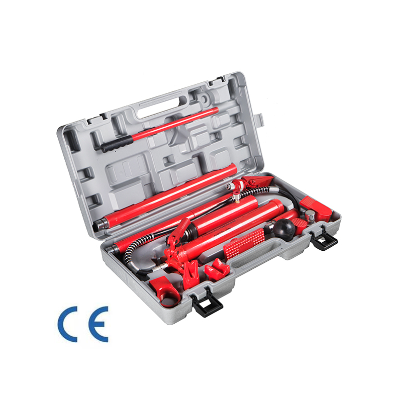 10T Porta Power Jack Hydraulic Pump Jack Auto Body Repairing Kit