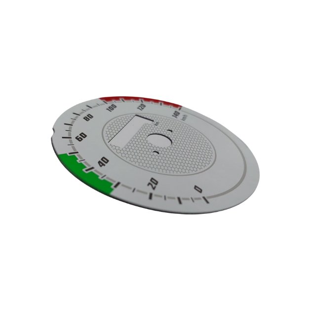 Custom Font Digital Printed Speedometer Analog km/h MPH Screen for Eight Wheeler Trucks Travel Auto Production Line Equipment