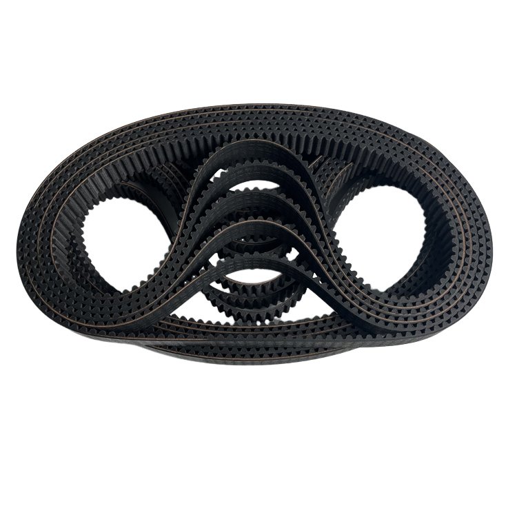 High Strength GT4 Rubber Synchronous Belt Industrial Abrasion Heat Resistance Oil Resistance Food Processing Power Transmission