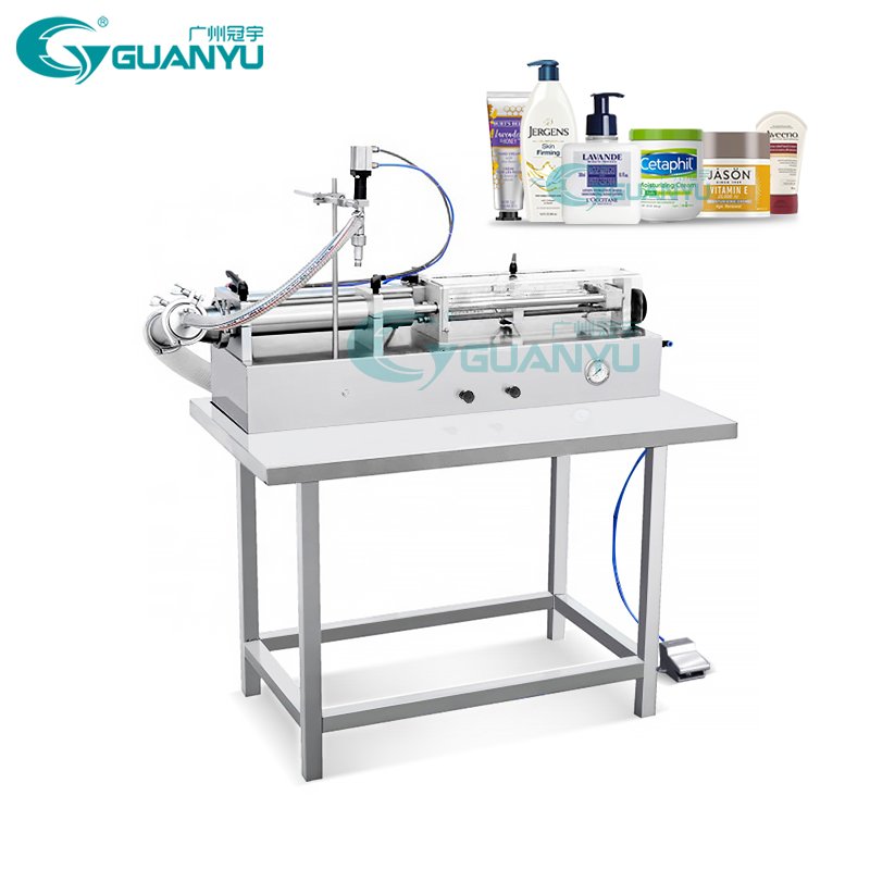 Semi-automatic Filling Machine Single Head Liquid Detergent Shampoo Body Wash Plastic Bottle Filling Machine Equipment