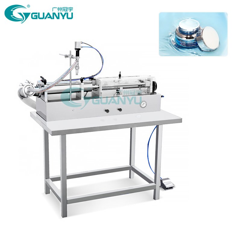 Semi-automatic Filling Machine Single Head Liquid Detergent Shampoo Body Wash Plastic Bottle Filling Machine Equipment