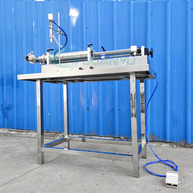 Semi-automatic Filling Machine Single Head Liquid Detergent Shampoo Body Wash Plastic Bottle Filling Machine Equipment