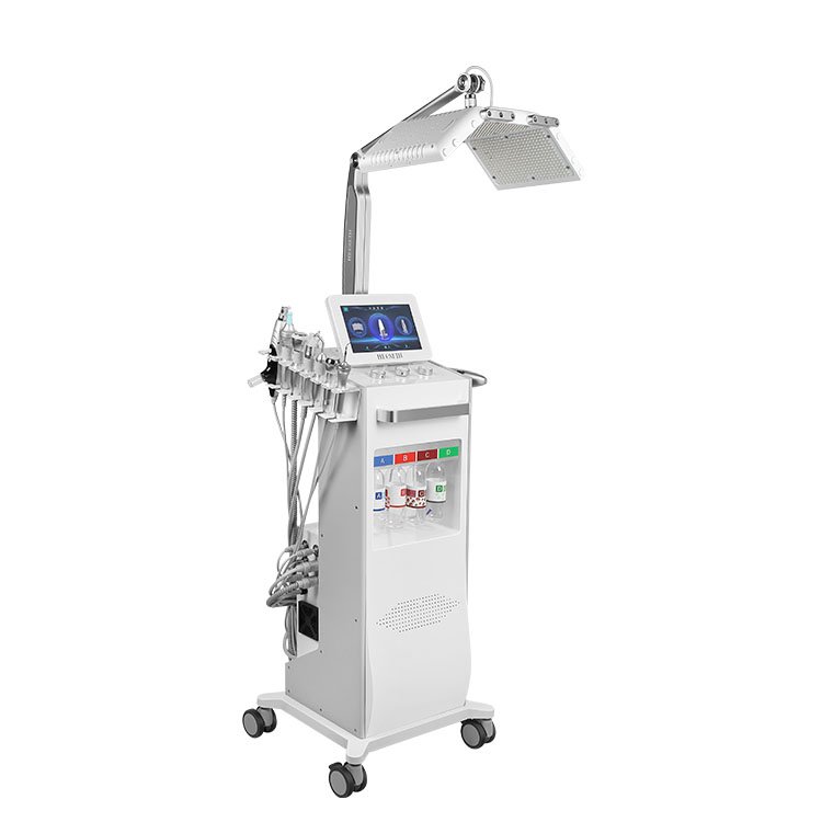 Beauty Equipment Skin Management Instruments 10 in 1 Oxygen Jet Peeling Crystal Microdermabrasion Machine Hydra Dermabrasion