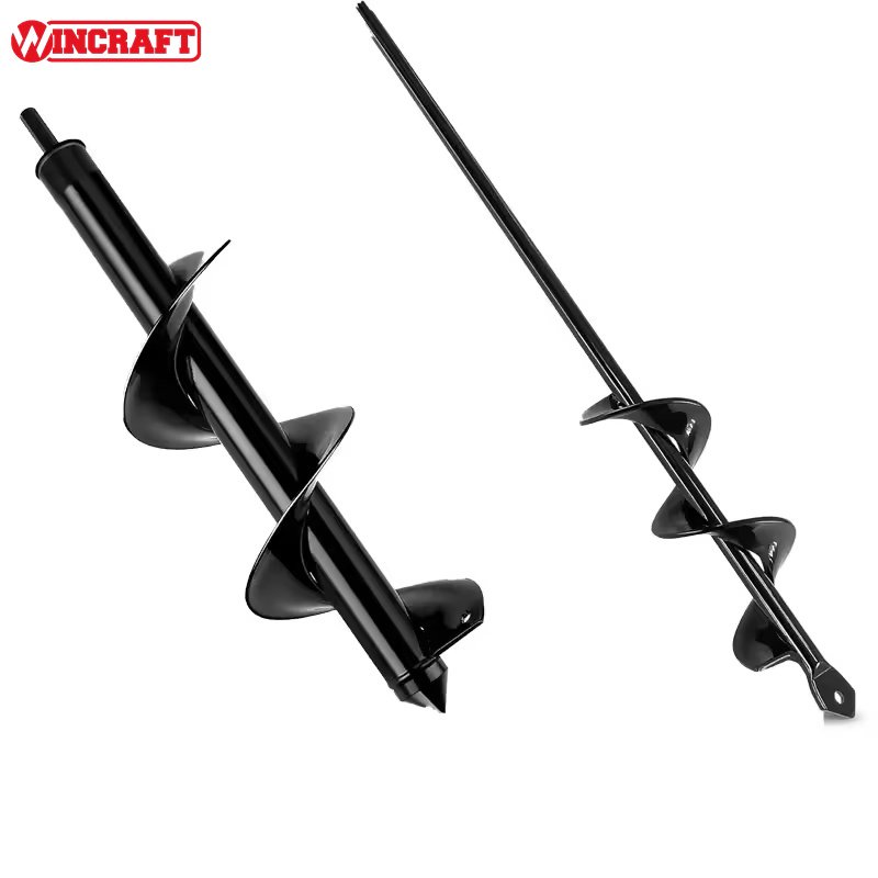 Custom-made Power Earth Drill Hand-Operated Garden Tool Earth Auger Accessories Ground Hole Drill Bit for Soil Digging