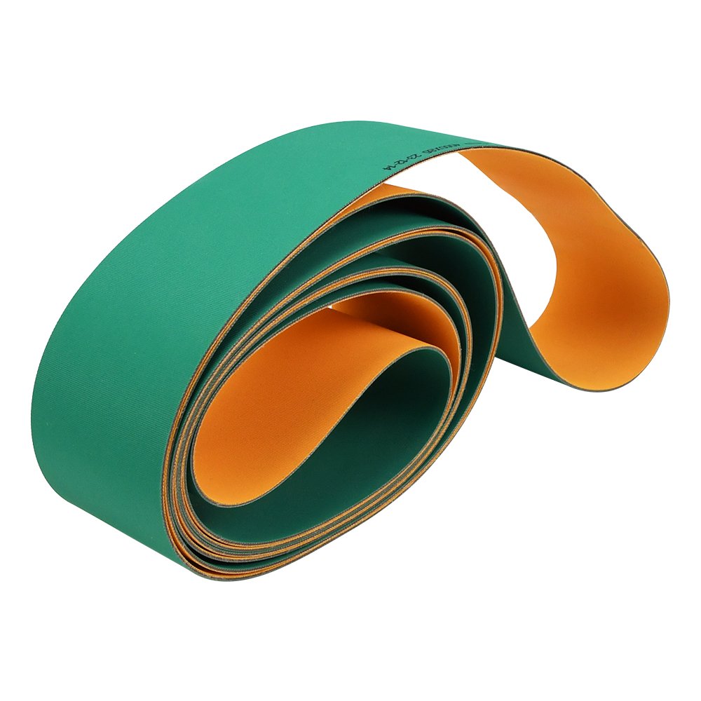 excellent reversed bending properties friction belt double blue nylon sandwich feed belts transmission flat belts