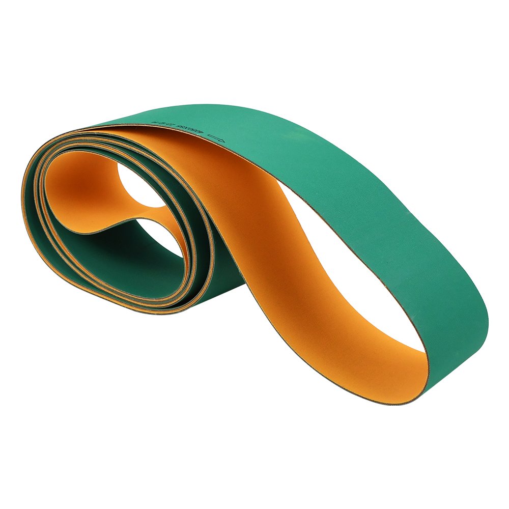 excellent reversed bending properties friction belt double blue nylon sandwich feed belts transmission flat belts