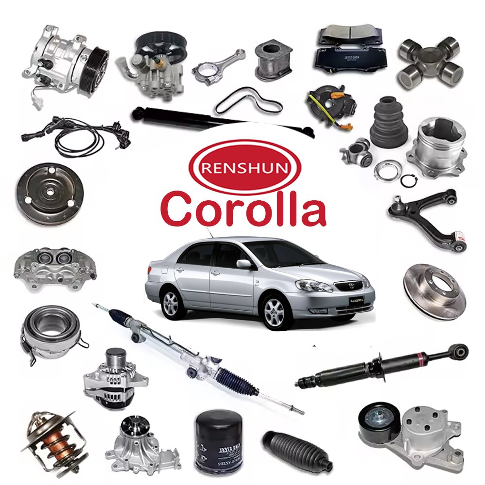 Renshun Whole Car Spare Parts Auto Parts Japanese Car For TOYOTA camry COROLLA HIGHLANDER RAV4 PRIUS AVALON YARIS C-HR