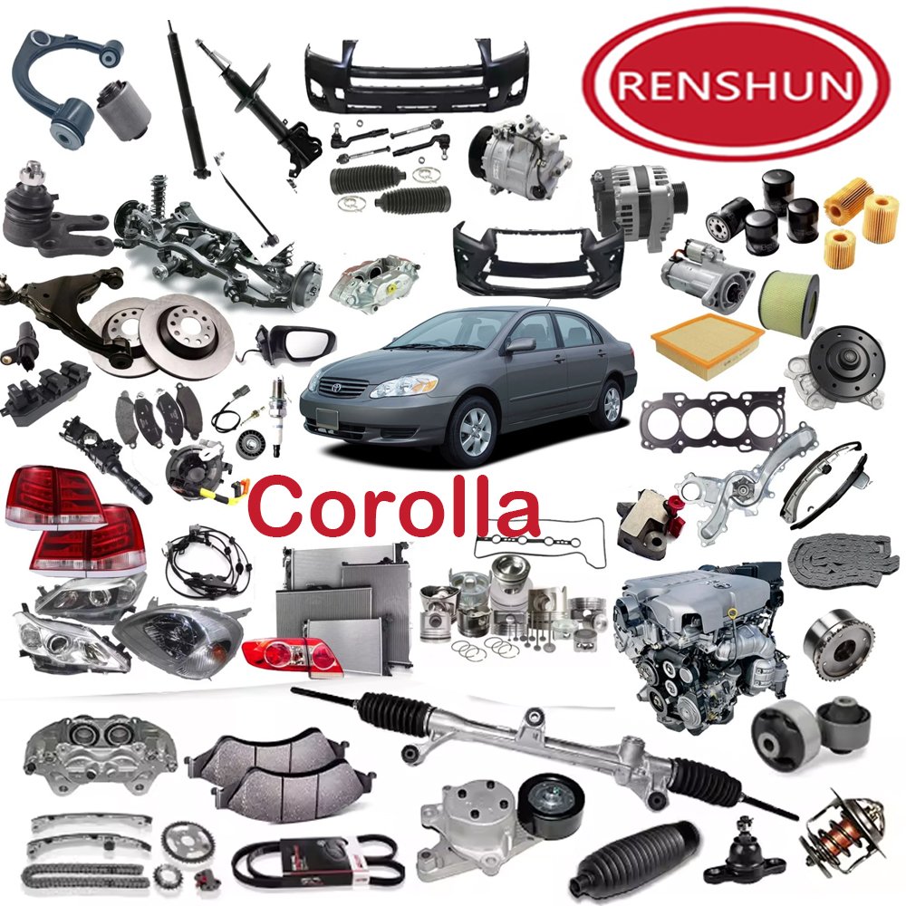 Renshun Whole Car Spare Parts Auto Parts Japanese Car For TOYOTA camry COROLLA HIGHLANDER RAV4 PRIUS AVALON YARIS C-HR