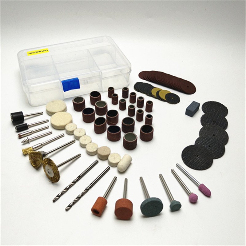 100 Pieces Power Tools Electric Rotary Tools Polishing Engraving Accessories Mini Electric Grinding Heads