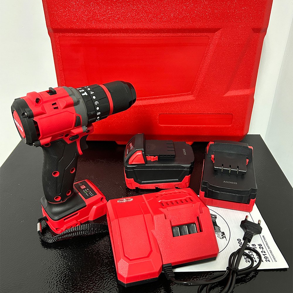 Cordless Drill Set 20V Electric Power Drill With Battery And Charger Drill Driver Bits Kit For Home Maintenance