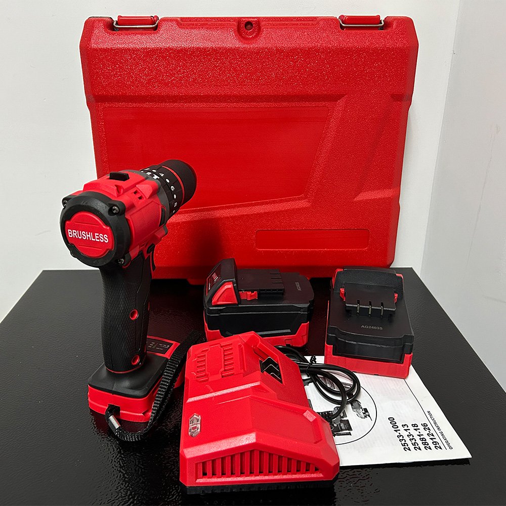Cordless Drill Set 20V Electric Power Drill With Battery And Charger Drill Driver Bits Kit For Home Maintenance