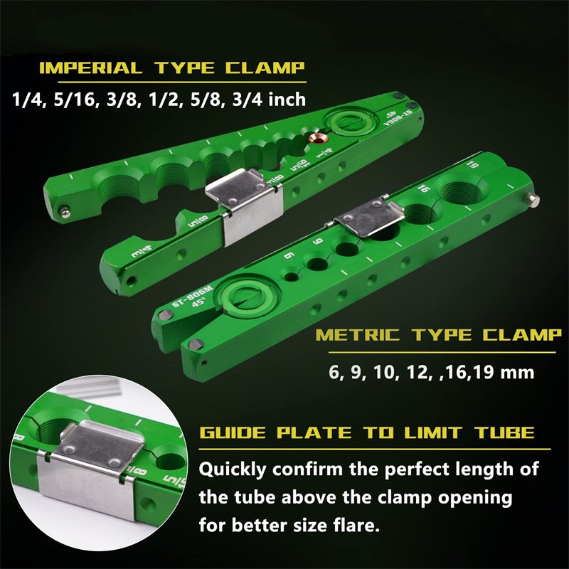 Seccentric Type Manual Tubing Clutch Pipe Cutter Deburring Tool Kit Copper Aluminum Pipe Hvac Flaring Tool