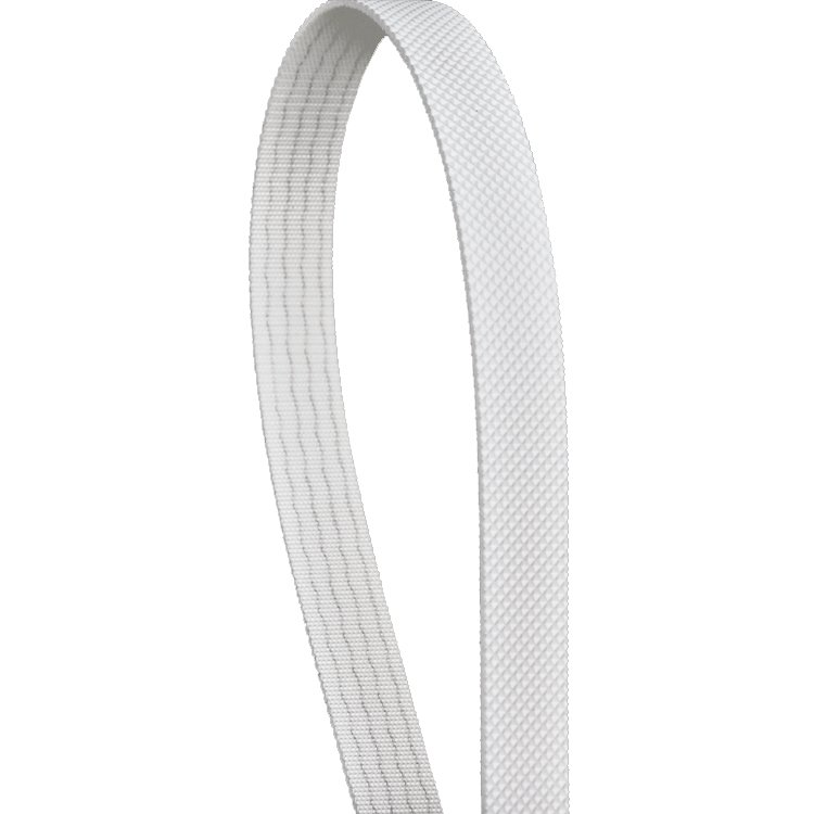white color diamond pattern highly elastic pvc belt for packaging conveyors smooth operation and longevity