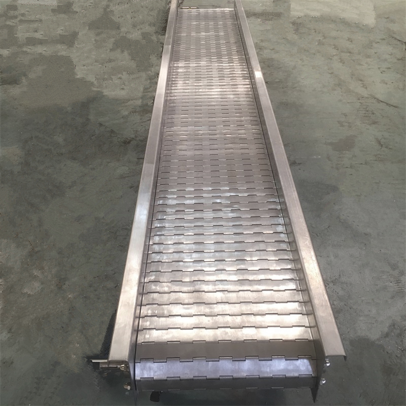Hot sell Chain Plate Conveyor Belt Slat Conveyor Tunnel Oven Plate Link Conveyor Belts for food
