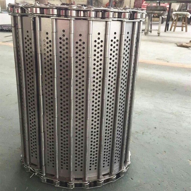 Hot sell Chain Plate Conveyor Belt Slat Conveyor Tunnel Oven Plate Link Conveyor Belts for food
