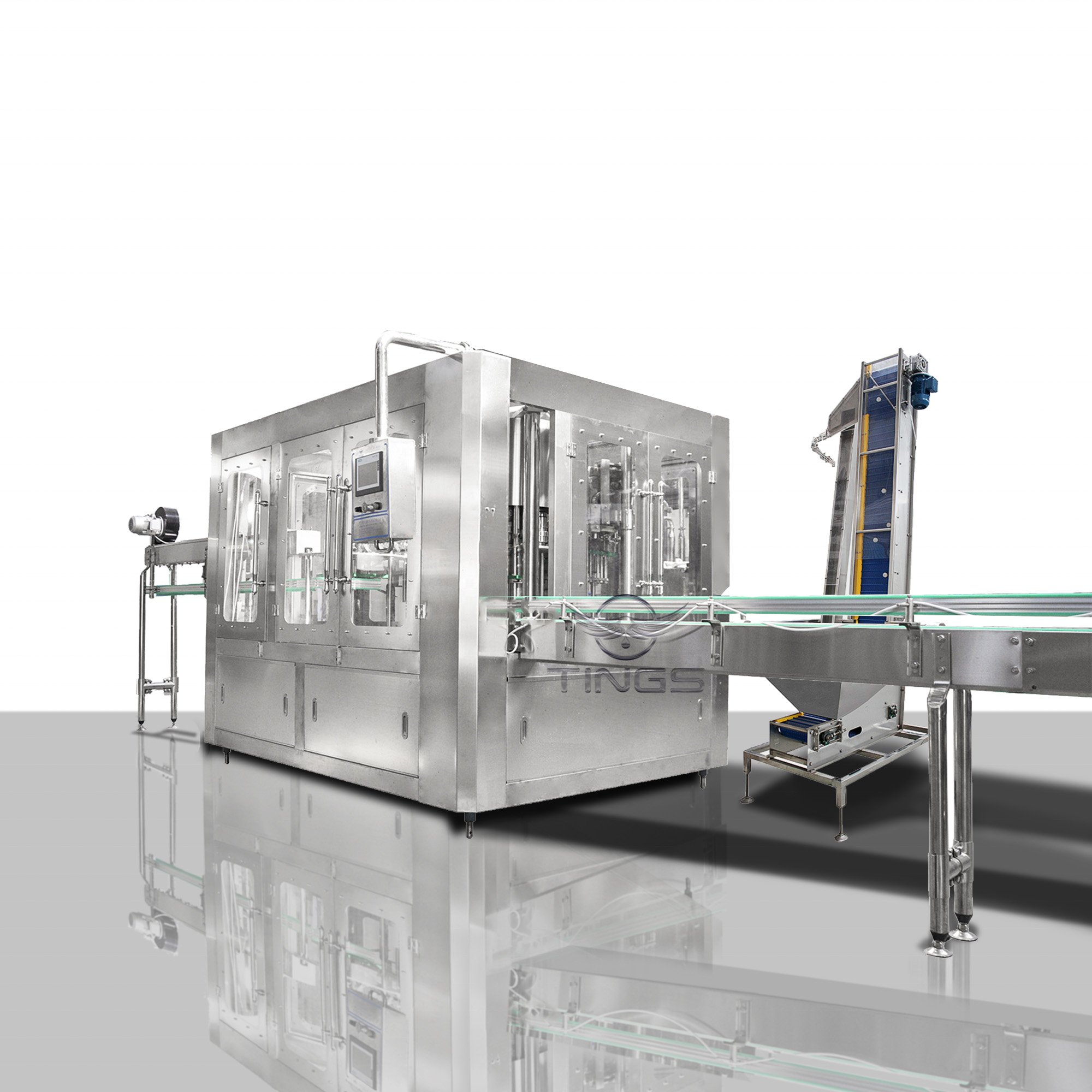 8000BPH Produce Water Treatment Plant Water Production Line Bottle for Mineral Water