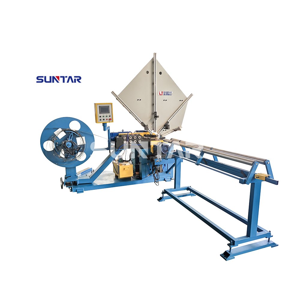 Automatic Spiral Round Air Duct Making/forming Machine And Air Tubeformer