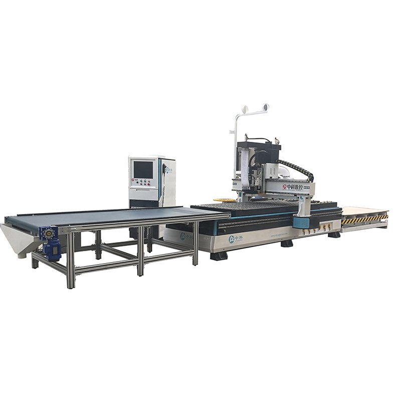 CNC Router Line for Wood for Kitchen Cabinets & Panel Furniture Equipped with Nesting Software-Wood Product Processing Line