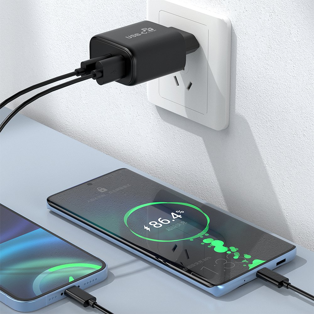 Super Fast Charger 65W Gan Charger Phone Accessories Chargers Type-C Pd 65W QC3.0 Charging For Pad phone 13 14