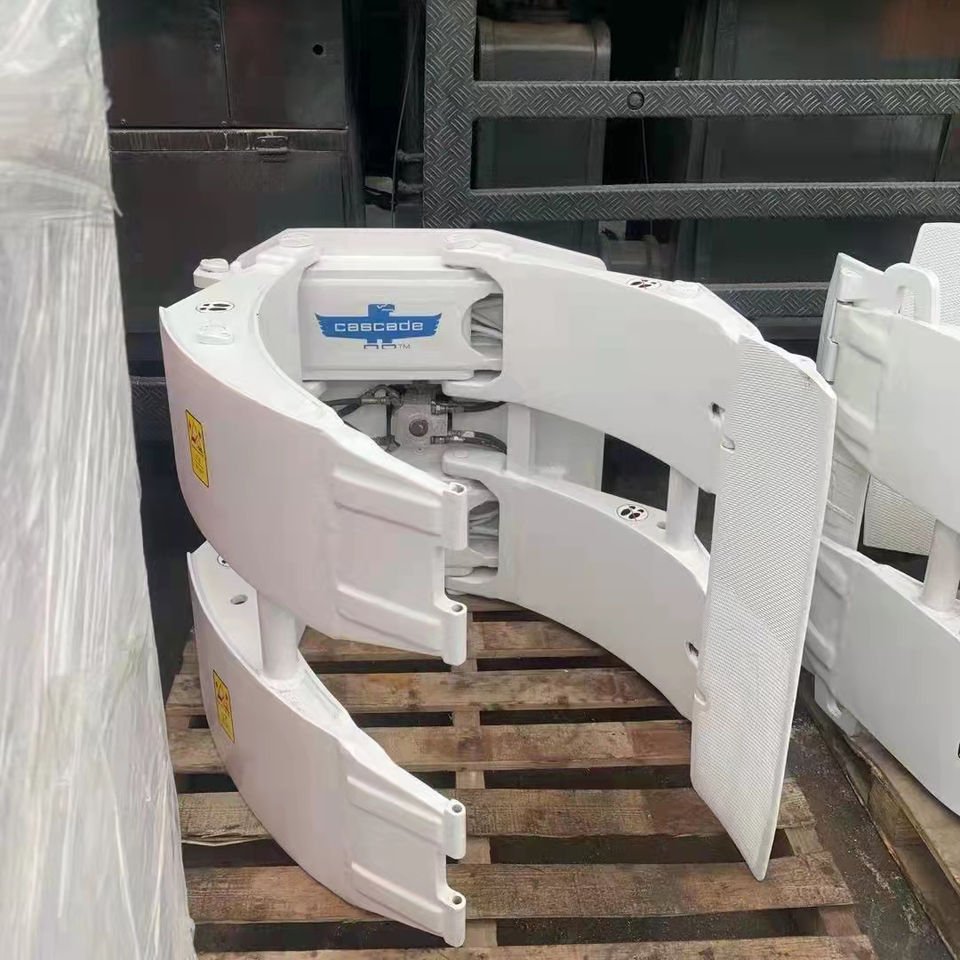toyota forklift clamp attachments roll lifter clip 360 rotating paper roll clamp diesel forklift