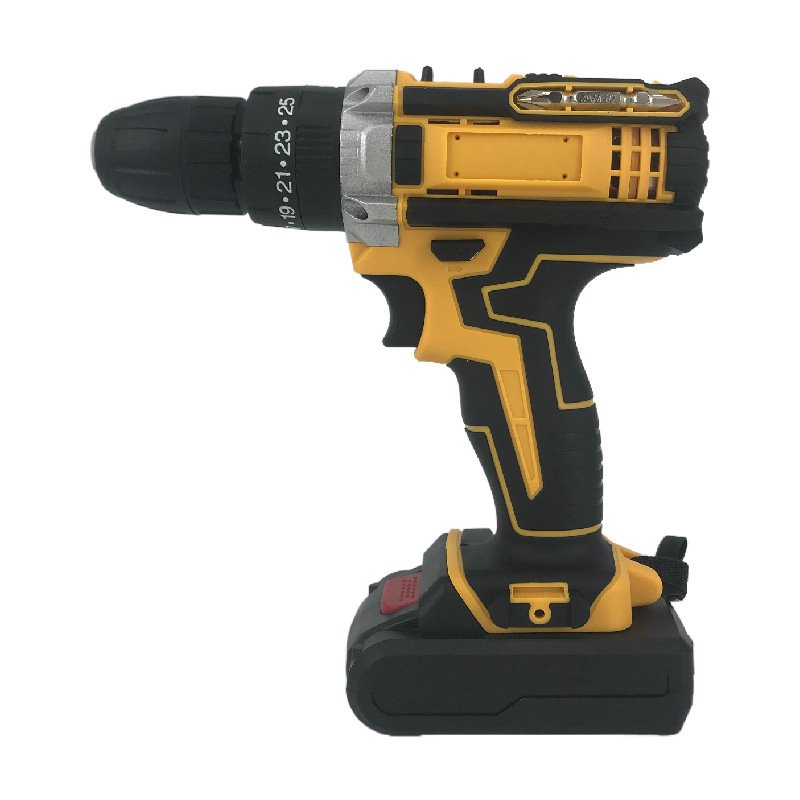 Cordless Electric Drill Power Tool Set Cordless 12v-21v Lithium Battery Power Drill
