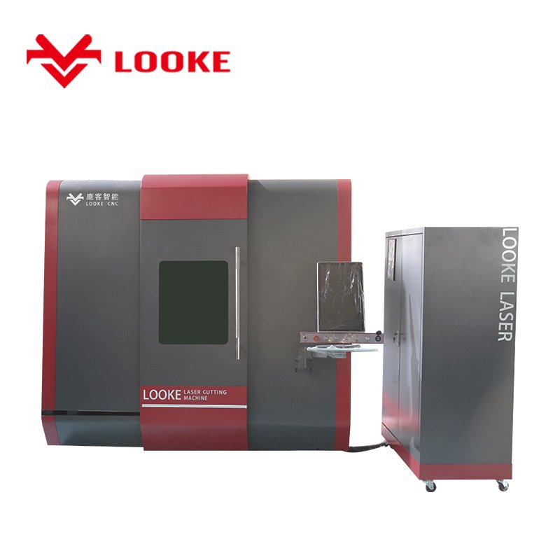 130x90cm Working Table Metal Plate Fiber Cut Laser Machine 1000w 1500w 2000w 3000w 6000w Raycus MAX Enclosed Machine Body