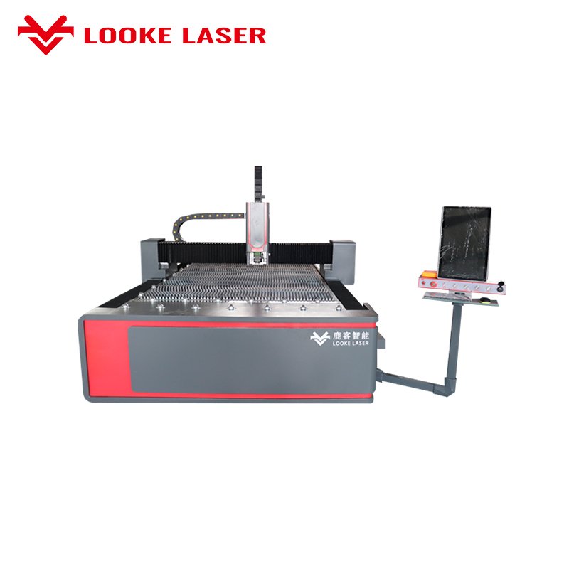 130x90cm Working Table Metal Plate Fiber Cut Laser Machine 1000w 1500w 2000w 3000w 6000w Raycus MAX Enclosed Machine Body