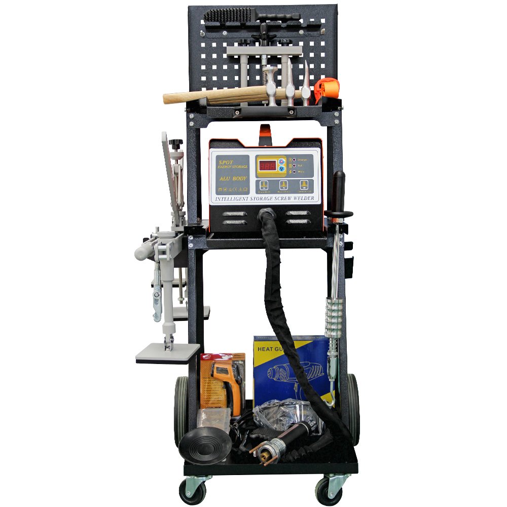 TFAUTENF CE Workshop Equipment Spot Welder Car Body Aluminum Dent Puller Auto Repair Machine
