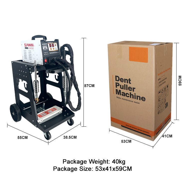 FUNISI Electronic Welding Machine Spot Welding Auto Body Collision Repair Equipment Sheet Metal Repair F90E