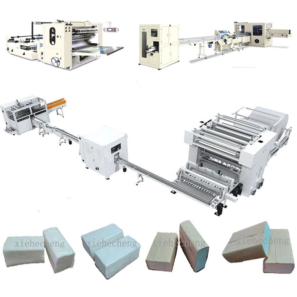 Foshan City Xiehecheng Factory Hot Sale Full Automatic Paper Towel Production Line
