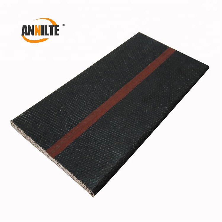 Annilte Cotton Canvas Nylon Rubber Flat Power Transmission Belt for Industry Agriculture