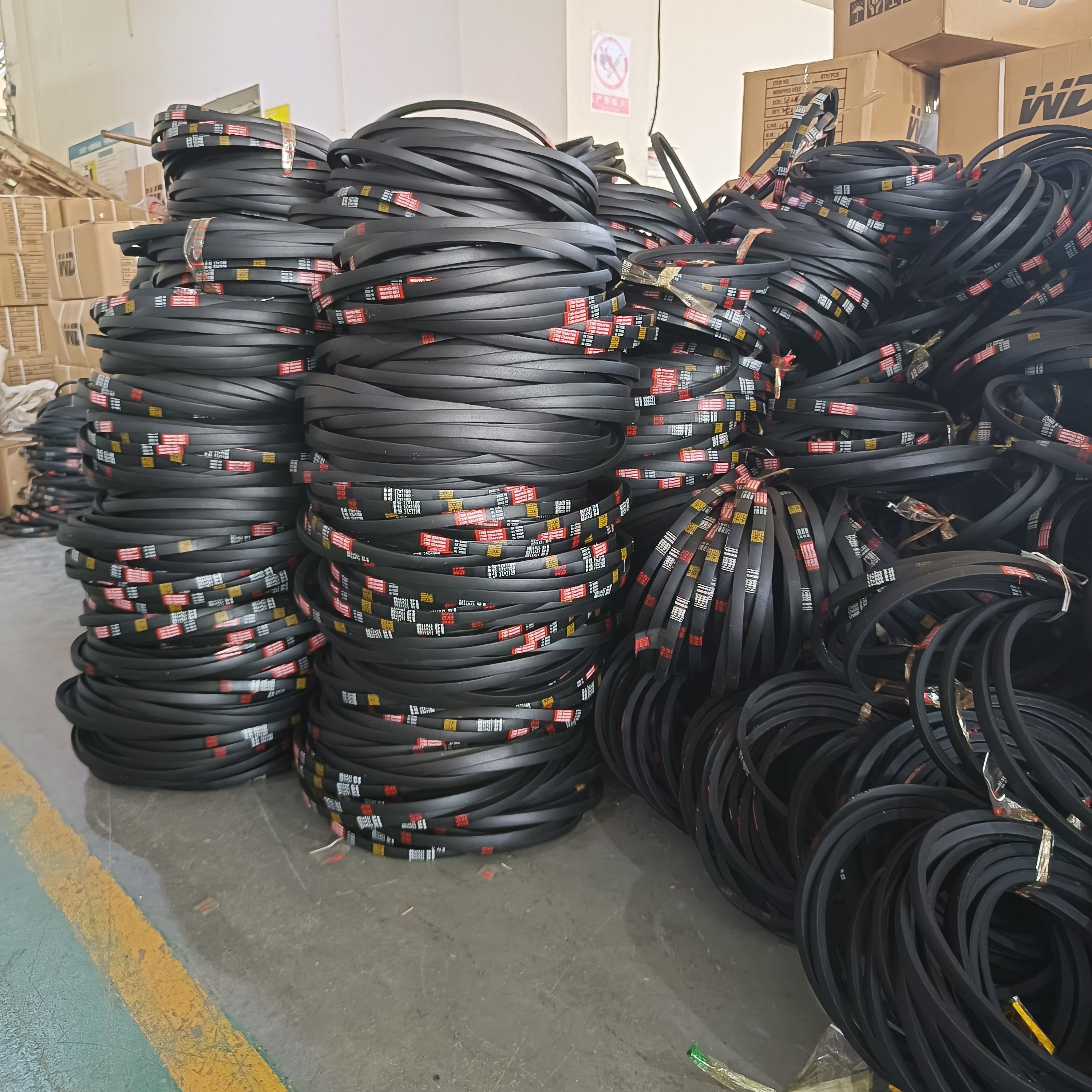 Good Quality A B C D E F Type Rubber Classical V Belt, Rubber V Belt,Rubber Transmission V Belt