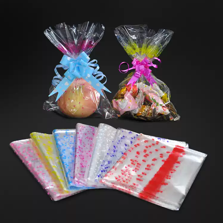 Fully Automatic Bopp Pp Pe Double Lines Side Seal Self Adhesive Bag Plastic Side Sealing Bag Cutting Making Machine
