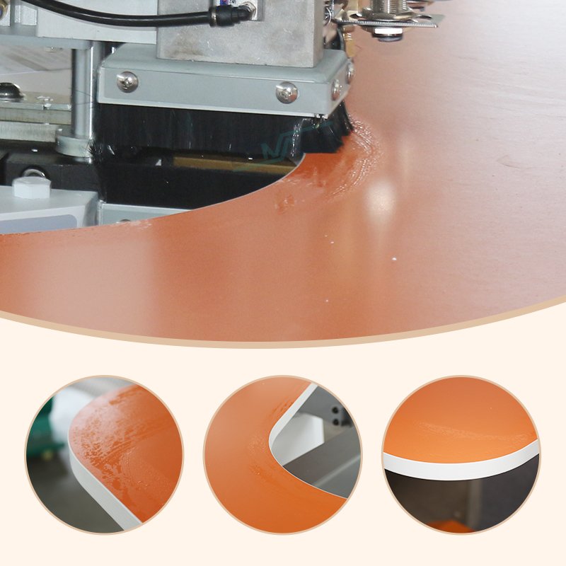 Pur Glue Fully Automatic Curve Edge Banding Machine zero Glue Line Curve Woodworking Manual Contour Edgebander Glue