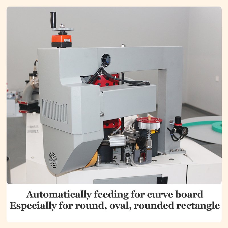 Pur Glue Fully Automatic Curve Edge Banding Machine zero Glue Line Curve Woodworking Manual Contour Edgebander Glue