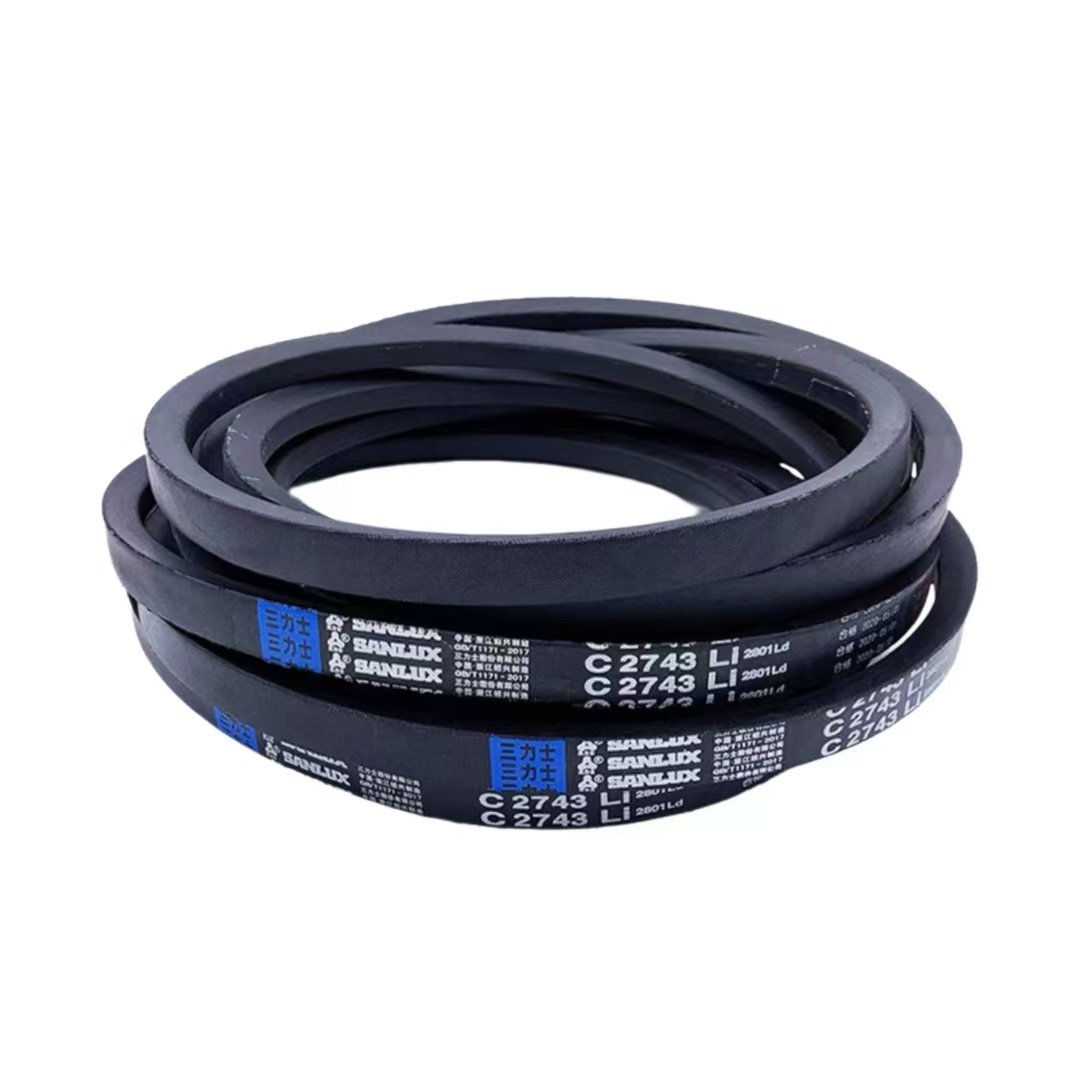Wholesale Industrial Power Transmission V Belt C Type Rubber Pulley Belt Rubber Conveyer Transmission Belts