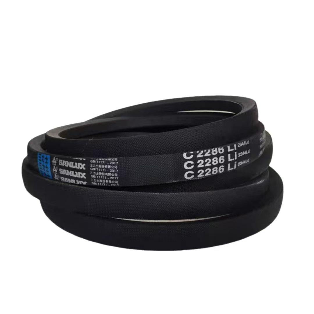 Wholesale Industrial Power Transmission V Belt C Type Rubber Pulley Belt Rubber Conveyer Transmission Belts