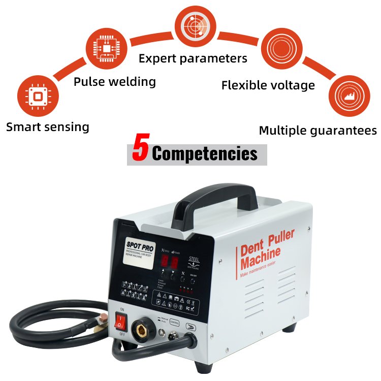 FUNISI F95L Essential Metal Spot Welder & Dent Puller Machine Car Body & Frame Repair Tool