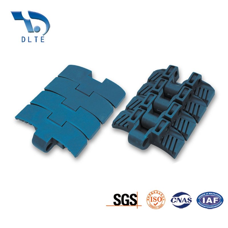 Donglong Plastic chain 1060 magnetic bending chain POM/PP/PE Factory direct sales in China Conveyor chain