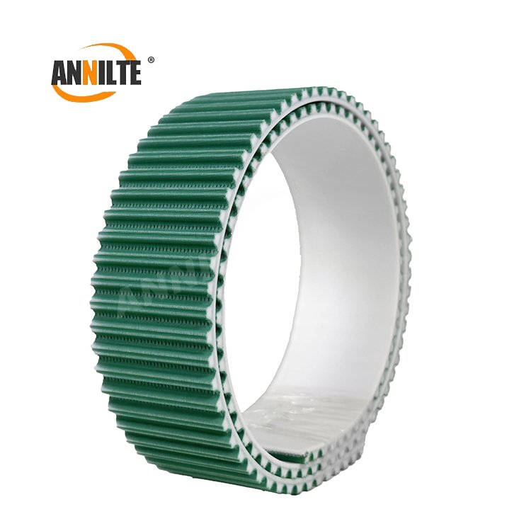 Annilte PU 8M green cloth Logistics sorting wall sorting machine timing belt