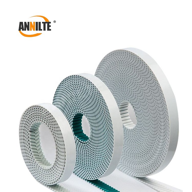 Annilte PU 8M green cloth Logistics sorting wall sorting machine timing belt
