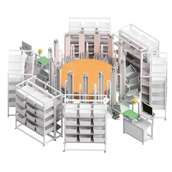 Annilte PU 8M green cloth Logistics sorting wall sorting machine timing belt