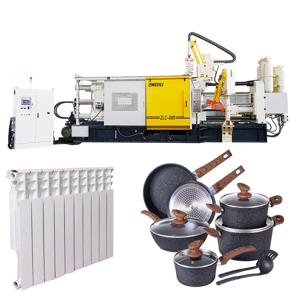 800T Automatic Aluminum Injection Molding Machine Motor Manufacturing Aluminium Pressure Die Casting Machine