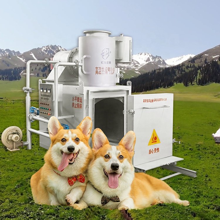 Non-smoking Animal Breeding Centers Small Incinerator Chicken Pet Crematorium Waste Management Equipment