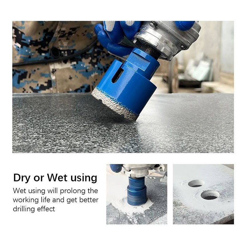 High Quality Factory Vacuum Brazed Diamond Drill Bit Durable Core Drill for Enlarging Concrete Hole