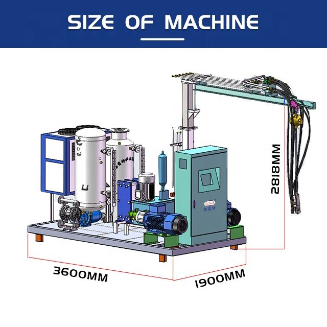 Thailand FLT Children PU Seat Polyurethane Foam Integrated Molding Soft Foam Pu Injection Grout Machine