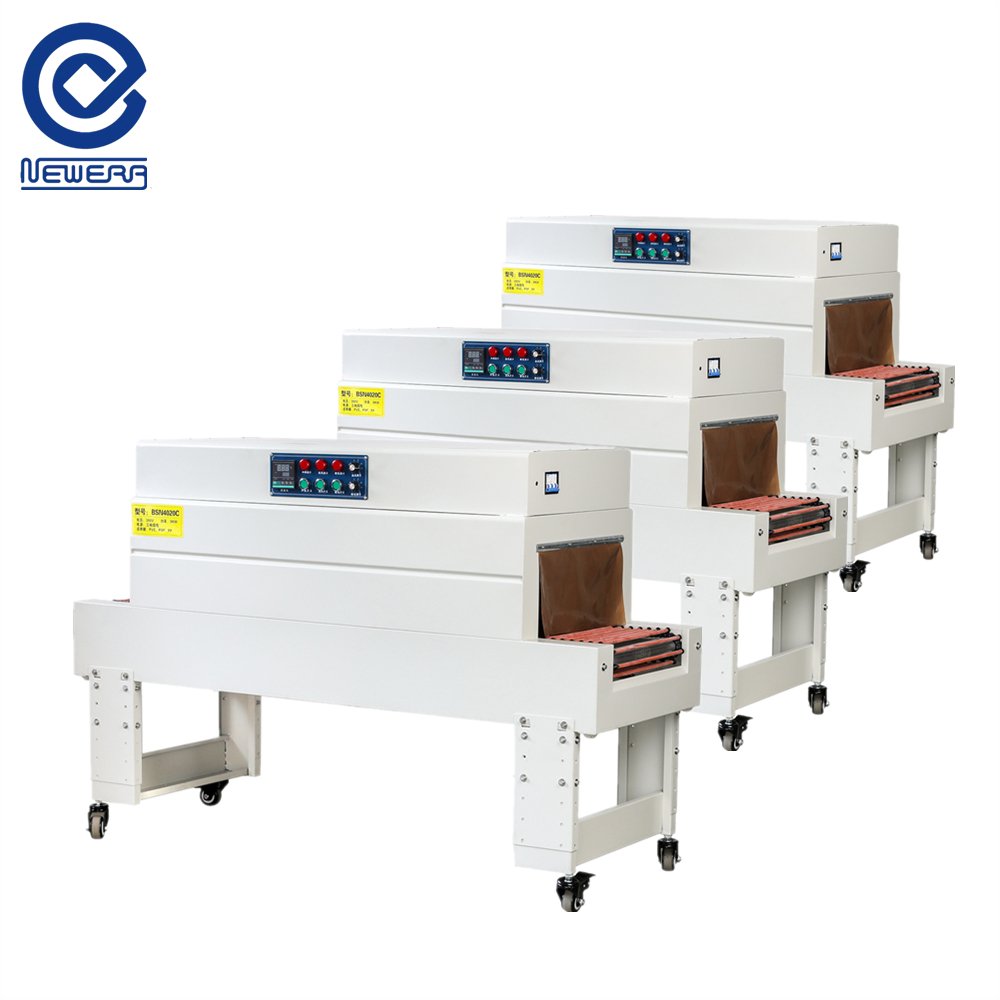 Heat Shrink Packing Machine Plastic POF Film Shrinking Tunnel Wrapping Machine BSN4020C