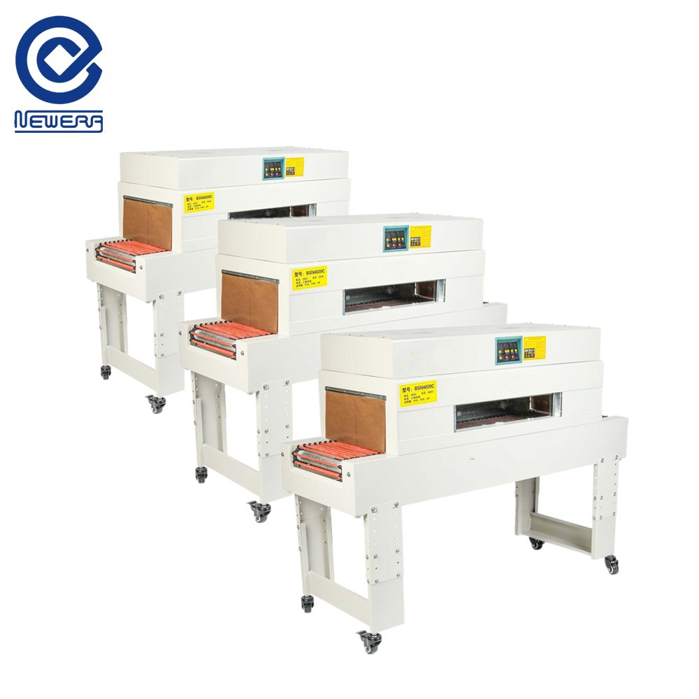 Heat Shrink Packing Machine Plastic POF Film Shrinking Tunnel Wrapping Machine BSN4020C